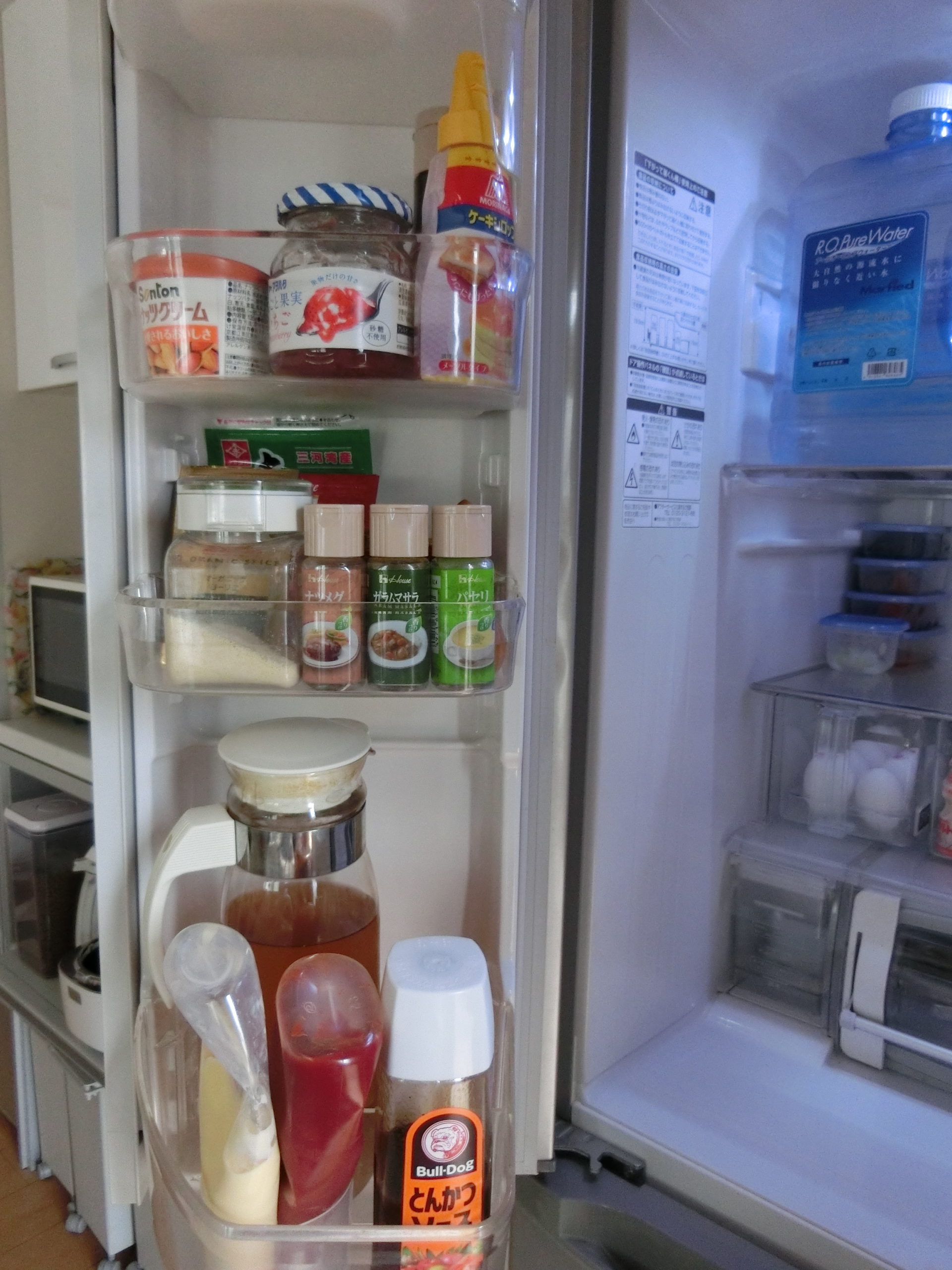 【片付けリスト002】冷蔵庫ドアポケット Cozy Life 川崎市の整理収納アドバイザー